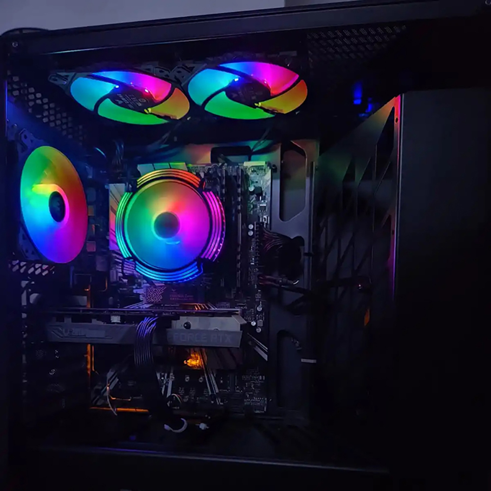 4 Heat Pipes RGB CPU Cooler 4P - Air Cooler Cpu recension och pris