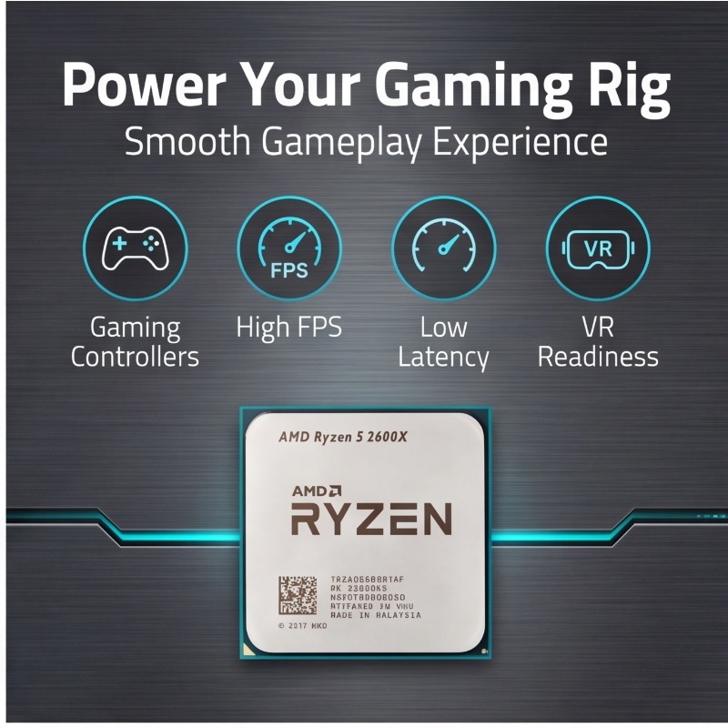 AM4 Socket CPU Processor R5 26 - Cpu Cooler recension och pris