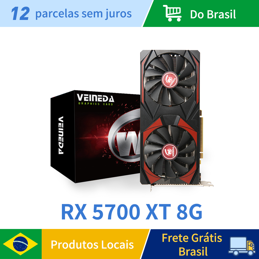 Veineda RX 5700XT 8GB Graphics - Cpu Fan recension och pris