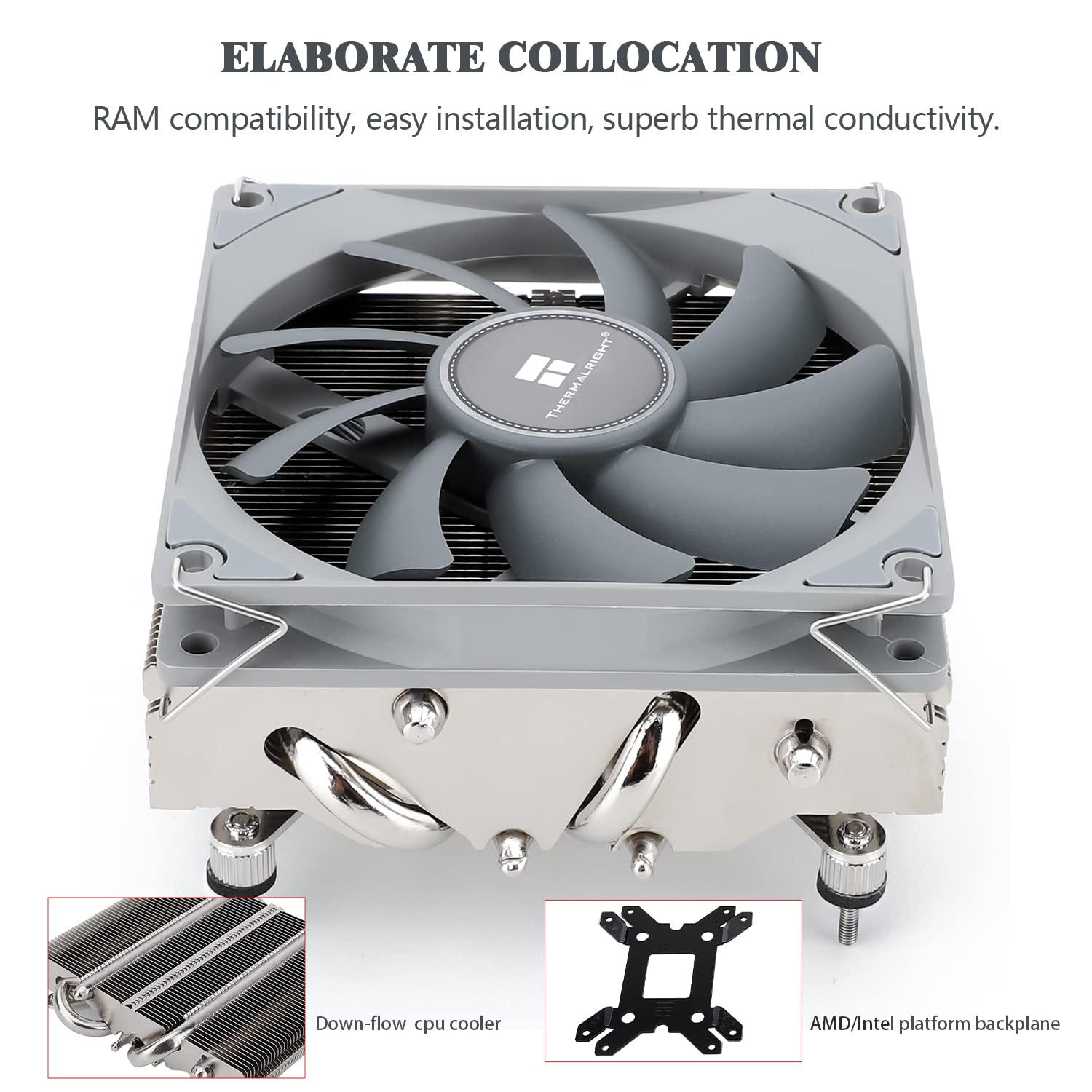 Thermalright AXP90-X47 Low Pro - Air Cooler Cpu recension och pris