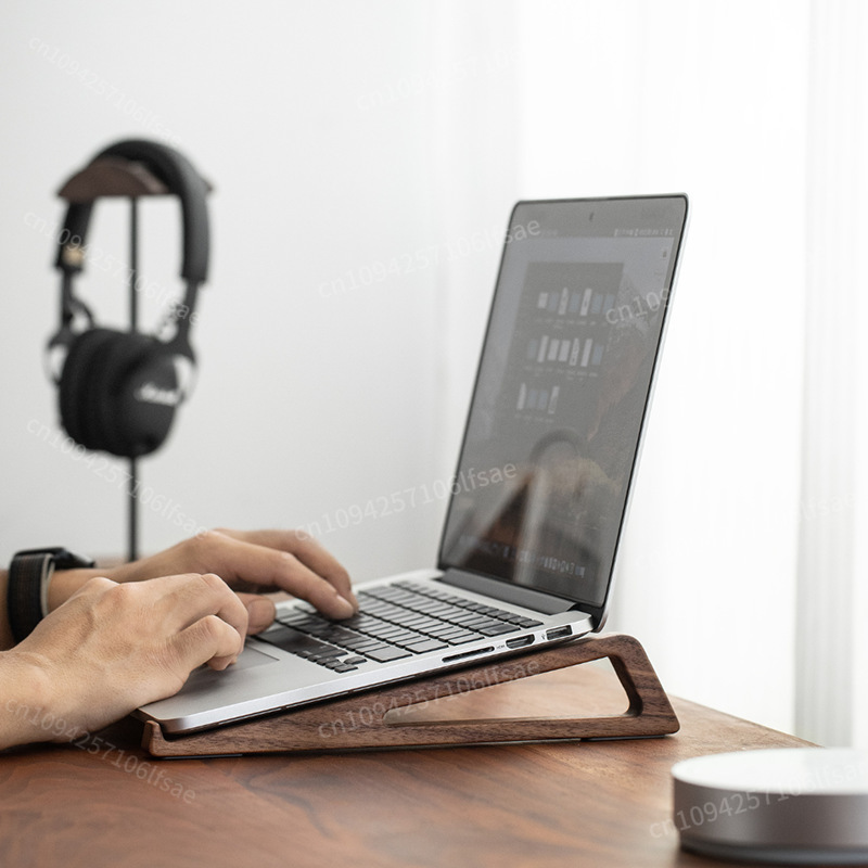 HeMu Laptop stand, wooden vert - Heatsink recension och pris