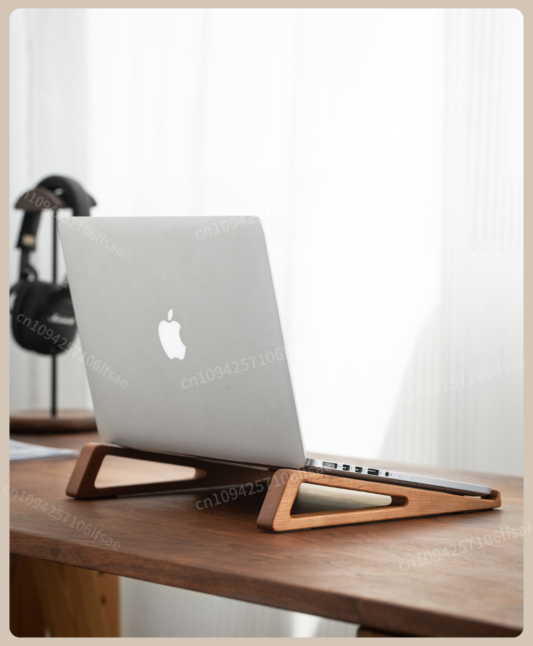 HeMu Laptop stand, wooden vert - Heatsink recension och pris