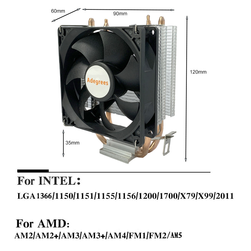 X99 CPU Air Cooler PC Processo - Air Cooler Cpu recension och pris